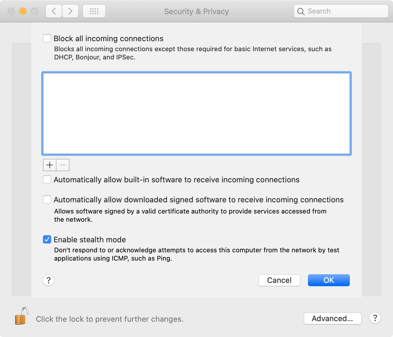 firewall-options