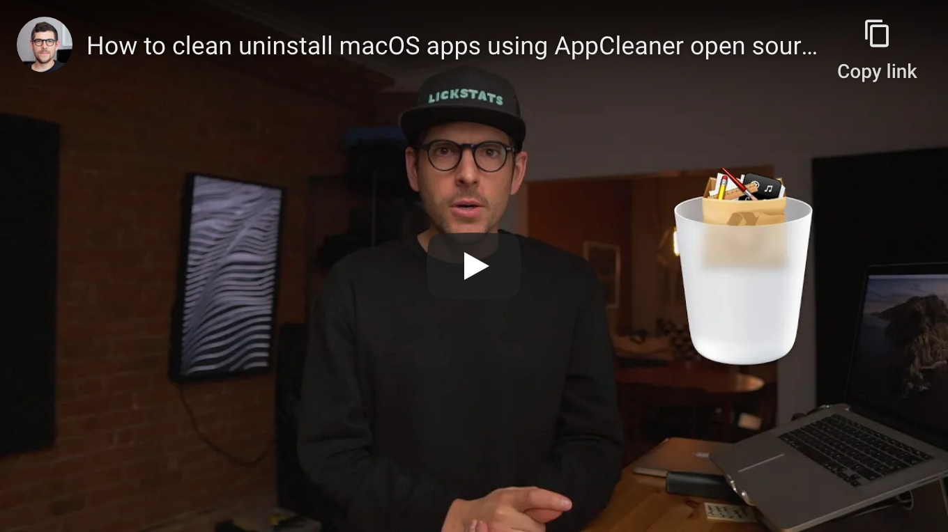 How to clean uninstall macOS apps using AppCleaner open source alternative - YouTube