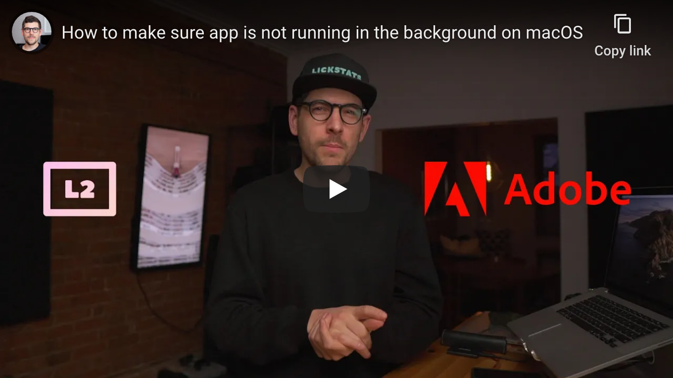 How to make sure app is not running in the background on macOS - YouTube