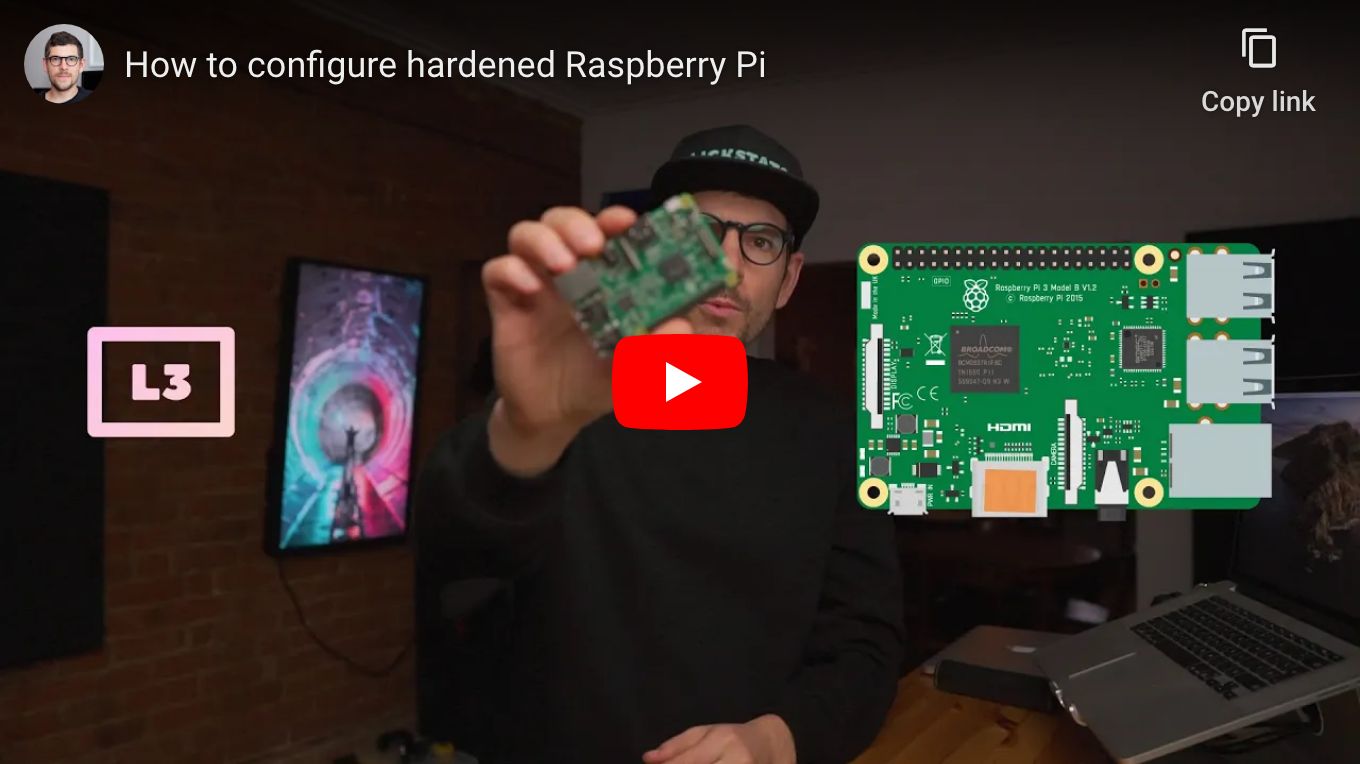 How to configure hardened Raspberry Pi