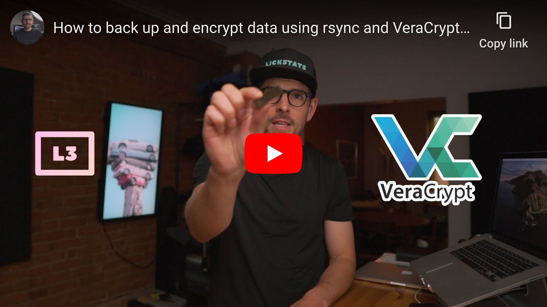 How to back up and encrypt data using rsync and VeraCrypt on macOS (see change log)