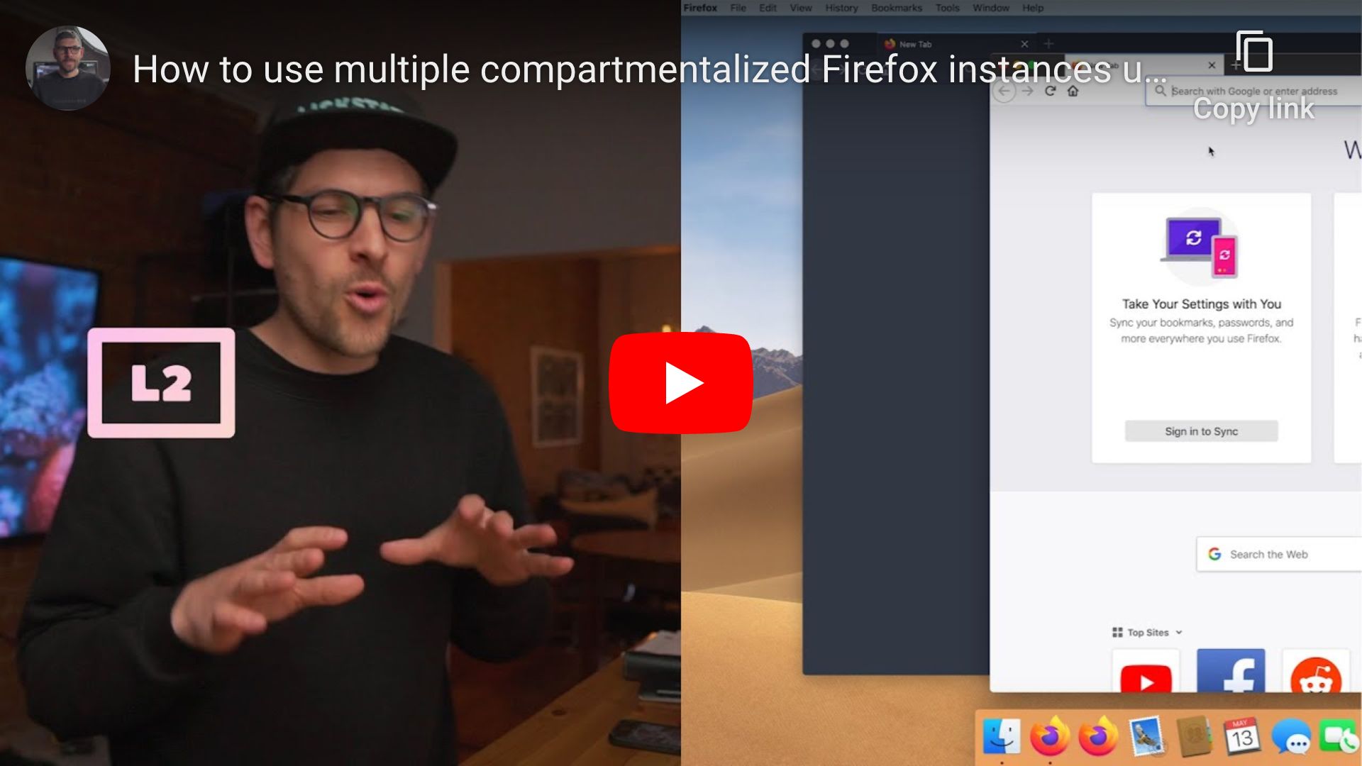 How to use multiple compartmentalized Firefox instances using profiles