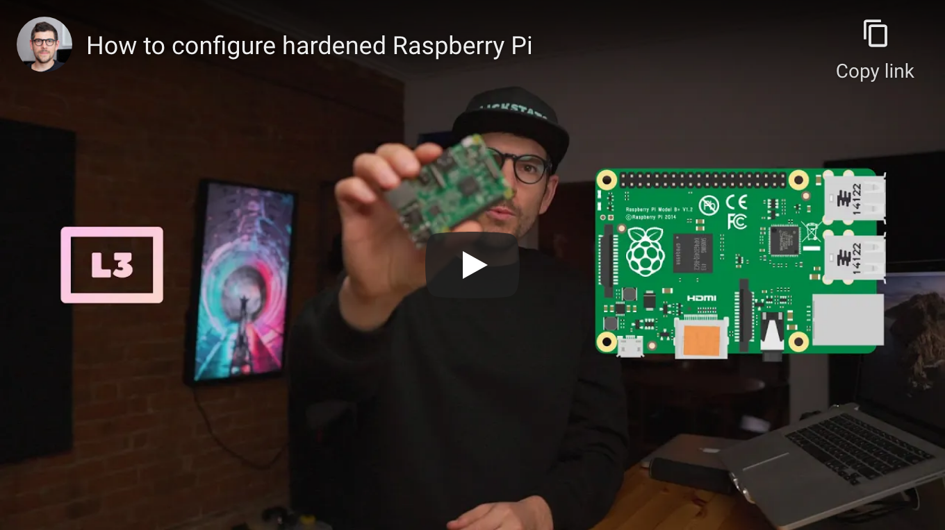 How to configure hardened Raspberry Pi